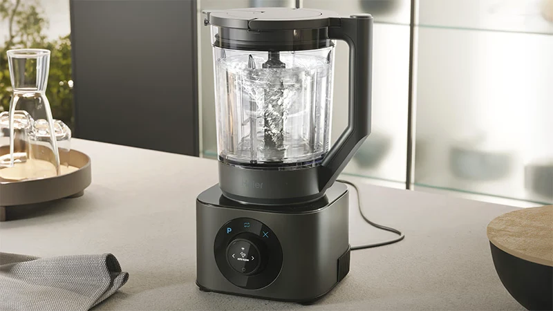 Ⓜ️🔵🔵🔵 Haier HBL7W5 011 - [📦🚨Spedizione immediata!🚚💨] Frullatore I-Master Serie 7, Obsidian Grey, 6 lame in acciaio inox, 2 litri, caraffa in Tritan (senza BPA, BPA FREE), con lame impastatrici, anche per cibi caldi, lavabile in lavastoviglie