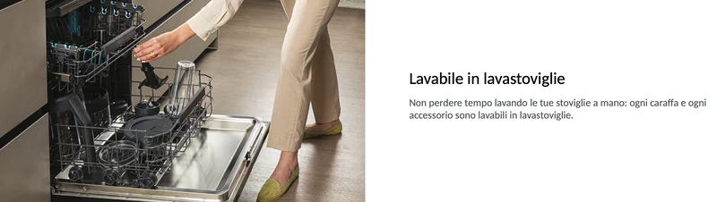 Ⓜ️🔵🔵🔵 Haier HBL7W5 011 - [📦🚨Spedizione immediata!🚚💨] Frullatore I-Master Serie 7, Obsidian Grey, 6 lame in acciaio inox, 2 litri, caraffa in Tritan (senza BPA, BPA FREE), con lame impastatrici, anche per cibi caldi, lavabile in lavastoviglie