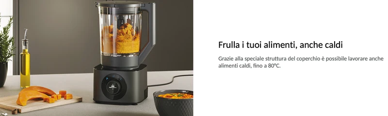 Ⓜ️🔵🔵🔵 Haier HBL7W5 011 - [📦🚨Spedizione immediata!🚚💨] Frullatore I-Master Serie 7, Obsidian Grey, 6 lame in acciaio inox, 2 litri, caraffa in Tritan (senza BPA, BPA FREE), con lame impastatrici, anche per cibi caldi, lavabile in lavastoviglie