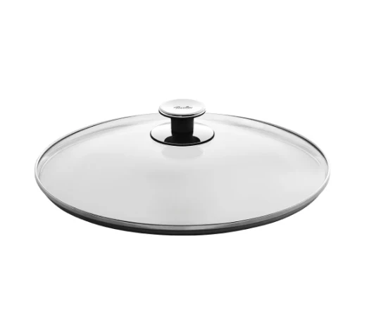 Ⓜ️🔵🔵🔵 Fissler Coperchio - Coperchio in vetro, Diametro 32 cm, Compatibile con Pentole (anche a pressione) e padelle Fissler Ø 32 cm
