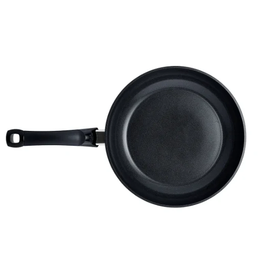 Ⓜ️🔵🔵🔵 Fissler Padella - Padella, Serie Ceratal Classic Orbit Black, Capacità 2.6 Litri, Diametro 28 cm, Impugnatura ergonomica, Fondo Fissler CookStar