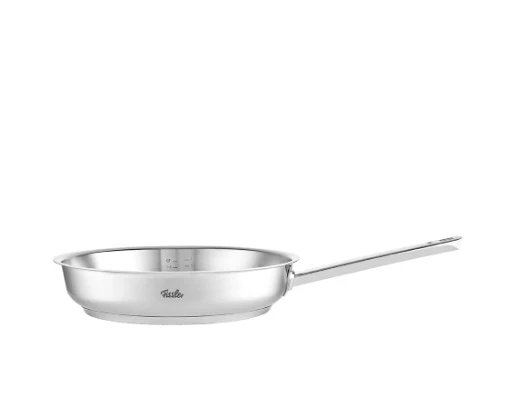 Ⓜ️🔵🔵🔵 Fissler Padella - Padella, Serie Original-Profi Collection, Capacità 3 Litri, Diametro 28 cm, Acciaio inox, Manico in acciaio inox 18/10 satinato con occhiello