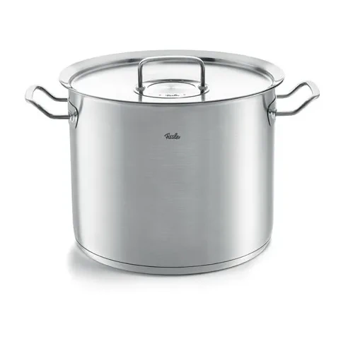 Ⓜ️🔵🔵🔵 Fissler Pentola Alta - Pentola Alta, Serie Original-Profi Collection, Capacità 14 Litri, Diametro 28 cm, Coperchio con funzione Condensate-Plus, Fondo Fissler CookStar