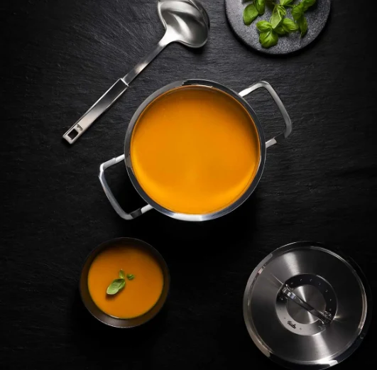 Ⓜ️🔵🔵🔵 Fissler Pentola Alta - Pentola Alta, Serie Original-Profi Collection, Capacità 14 Litri, Diametro 28 cm, Coperchio con funzione Condensate-Plus, Fondo Fissler CookStar