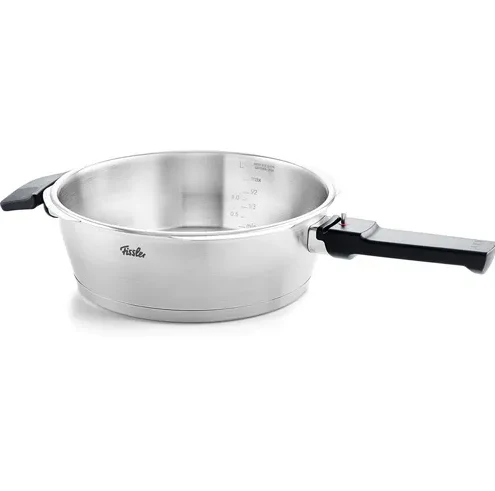 Ⓜ️🔵🔵🔵 Fissler Vitavit Premium 2,5 litri - [📦🚨Spedizione immediata!🚚💨] Pentola a pressione, Capacità 2.5 Litri, Diametro 18 cm, Acciaio inox satinato (esterna)/ Acciaio inox lucidato (interna), 4 impostazioni di cottura, Supporto e cestello per il vapore