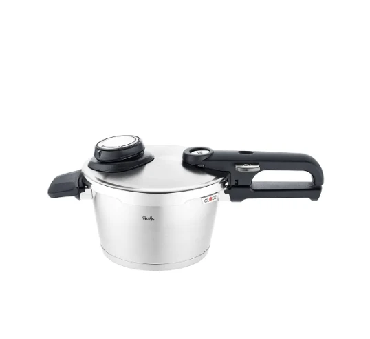 Ⓜ️🔵🔵🔵 Fissler Vitavit Premium 2,5 litri - [📦🚨Spedizione immediata!🚚💨] Pentola a pressione, Capacità 2.5 Litri, Diametro 18 cm, Acciaio inox satinato (esterna)/ Acciaio inox lucidato (interna), 4 impostazioni di cottura, Supporto e cestello per il vapore