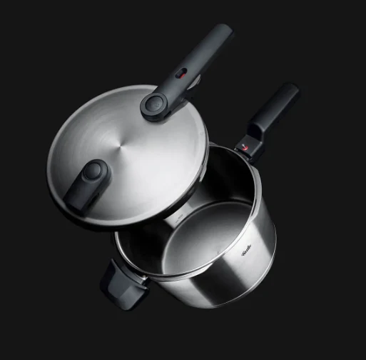 Ⓜ️🔵🔵🔵 Fissler Vitaquick Premium - Pentola a pressione, Capacità 10 Litri, Diametro 26 cm, 1 Coperchio in metallo