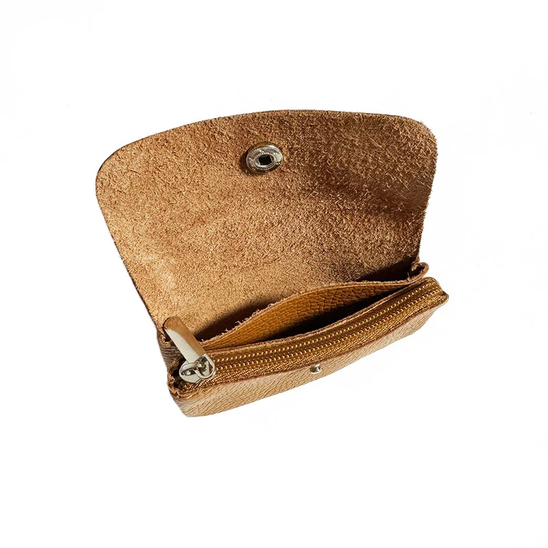 Margaret Mini Portamonete e Portacarte in Vera Pelle