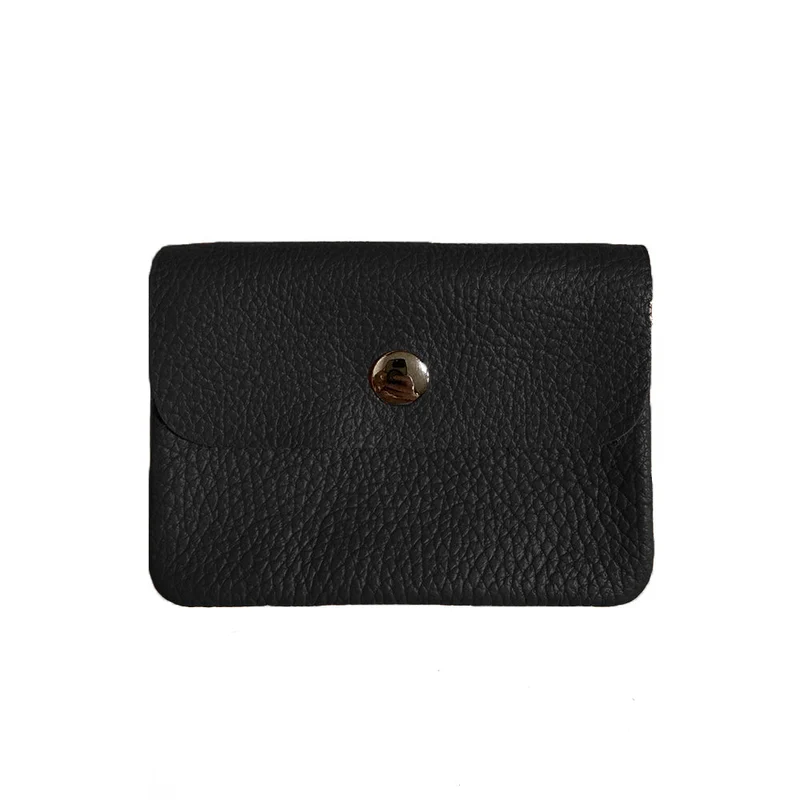Margaret Mini Portamonete e Portacarte in Vera Pelle