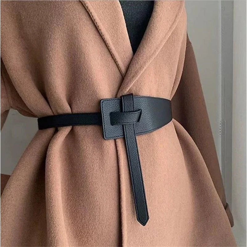 Ella Cintura Donna in Pelle Annodata