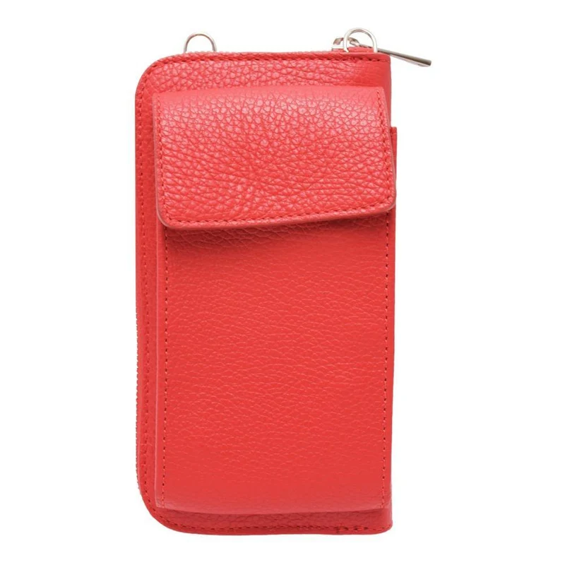 Irina Portafoglio e Porta Cellulare in Pelle