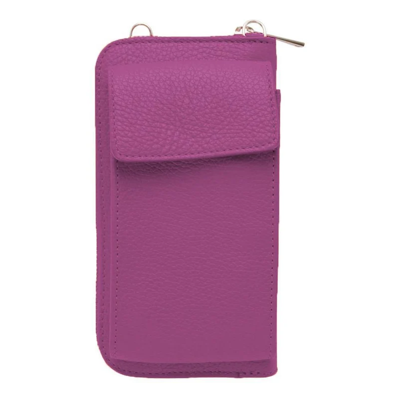 Irina Portafoglio e Porta Cellulare in Pelle