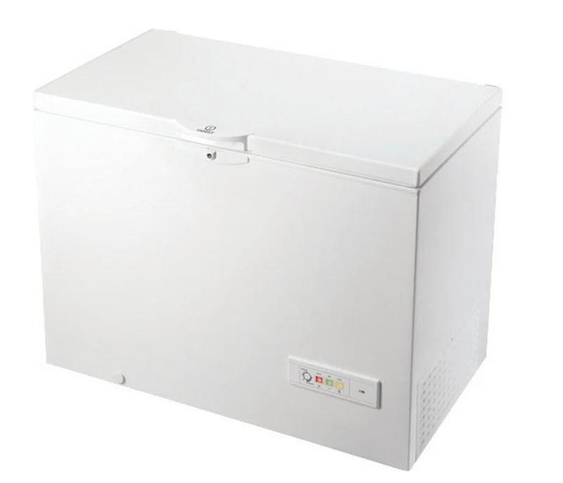 Ⓜ️🔵🔵🔵 Indesit OS 2A 300 H - Congelatore orizzontale, libera installazione, bianco, 315 litri, Nuova classe E (ex A++)