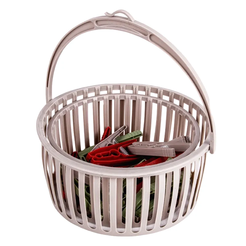 Preziosa Cestello Portamollette Con 20 Pinze