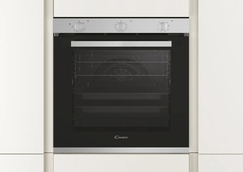 Ⓜ️🔵🔵🔵 Candy FCXP613X/E - Forno incasso, ventilato, INOX, 80 litri, Classe A