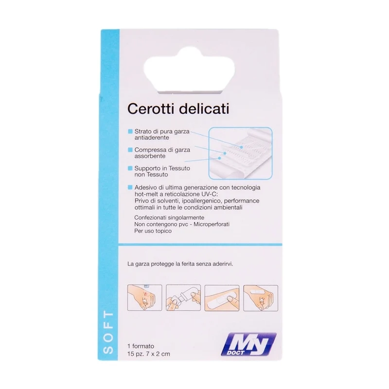 MyDoct Cerotti Delicati Monoforma 15Pz.