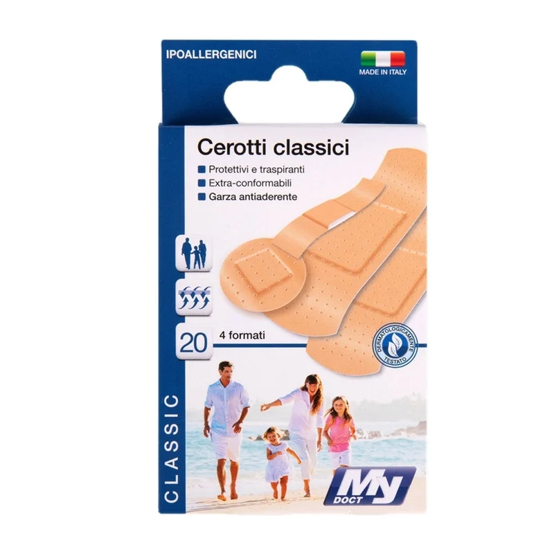 MyDoct Cerotti Classici Assortiti 20Pz.