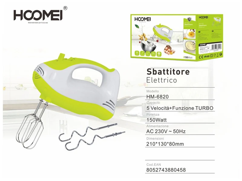 Hoomei Mixer c/fruste 120/150W