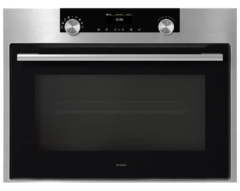 Ⓜ️🔵🔵🔵 Asko OM 8464 S - Forno Microonde Craft 2.9", Acciaio, 45 cm, 50 litri