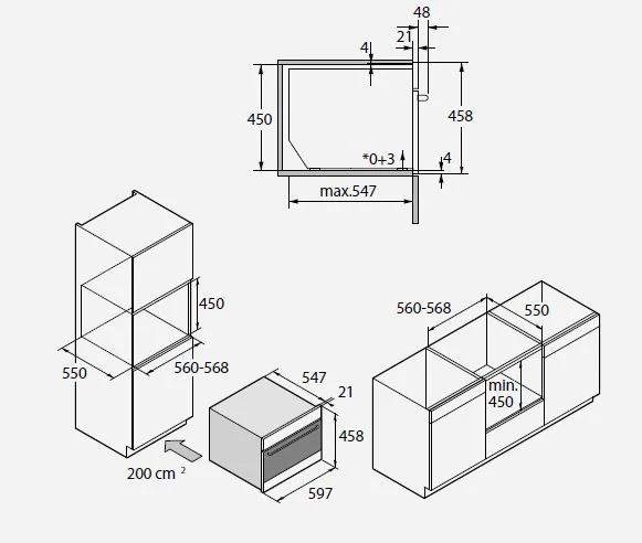 Ⓜ️🔵🔵🔵 Asko OCM 8464 S - Forno Combinato a Microonde Craft 2.9", Acciaio, 45 cm, 53 litri, Nuova Classe A+