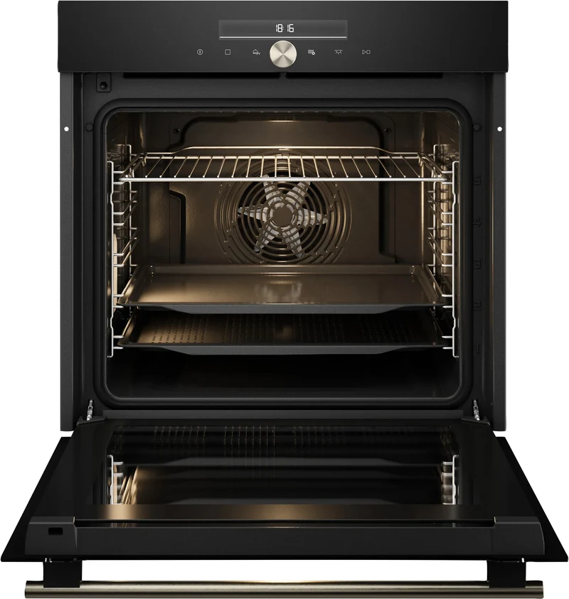 Ⓜ️🔵🔵🔵 Asko OP 86331 BG - Forno Pirolitico, Nero, 60 cm, 77 litri, Nuova Classe A+