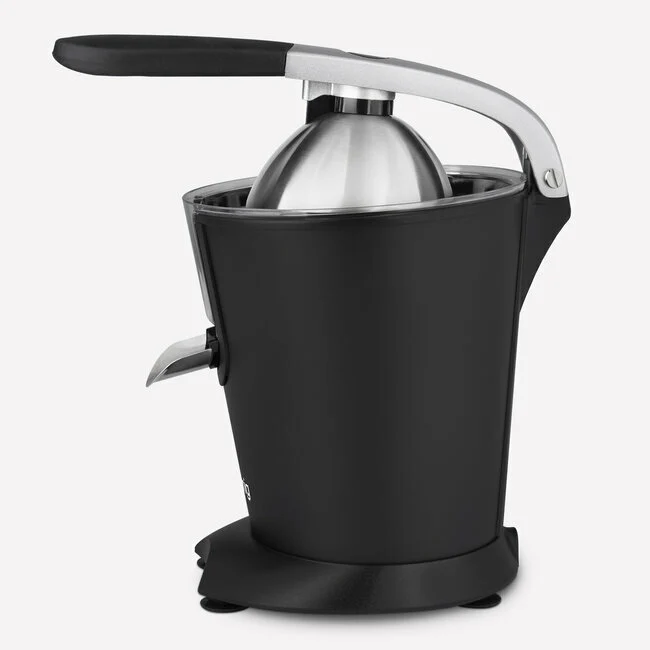 Ⓜ️🔵🔵🔵 H.Koenig AGR82 - Spremiagrumi altissima qualità, SENZA BPA GARANTITO, corpo in acciaio inox, rivestimento BLU NOTTE OPACO, lavabile in LAVASTOVIGLIE, con BRACCIO IN ACCIAIO INOX ROBUSTISSIMO