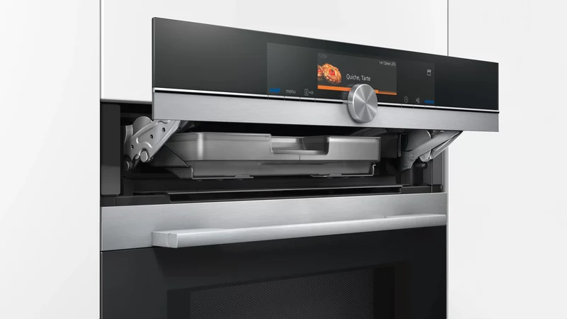 Ⓜ️🔵🔵🔵 SIEMENS HN678G4S6 - Forno combinato tradizione e microonde, 3 ANNI GARANZIA, funzione PIROLISI, IDROLISI e IMPULSI VAPORE, incasso 60cm, INOX