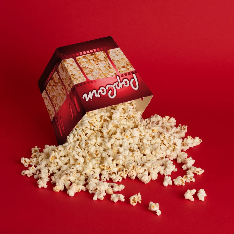 Ⓜ️🔵🔵🔵 H.Koenig POP330 - Macchina per pop corn, luce interna per mantenerli caldi, design retró, capiente e bella da vedere!
