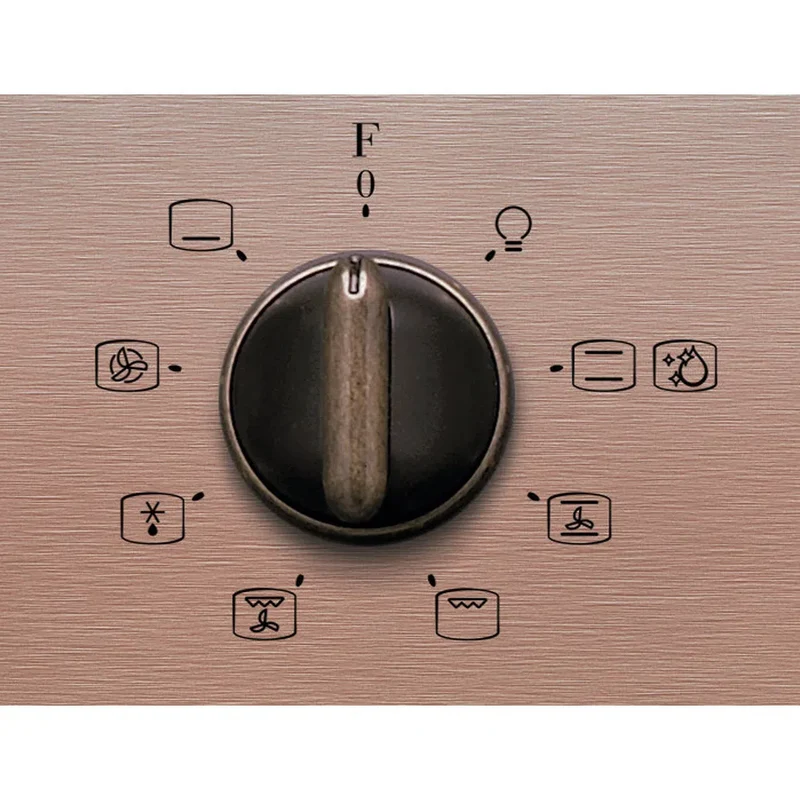 Ⓜ️🔵🔵🔵👌 Hotpoint Ariston FIT 804 H RAME HA - Forno elettrico incasso RAME, cavità smaltata XXL, AUTOPULENTE, Classe A
