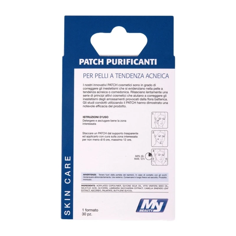 MyBeauty Patch Purificanti Per Acne 30Pz