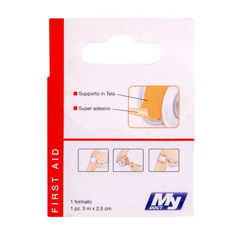 MyDoct Cerotto Tela In Rocchetto 5Mx25Cm