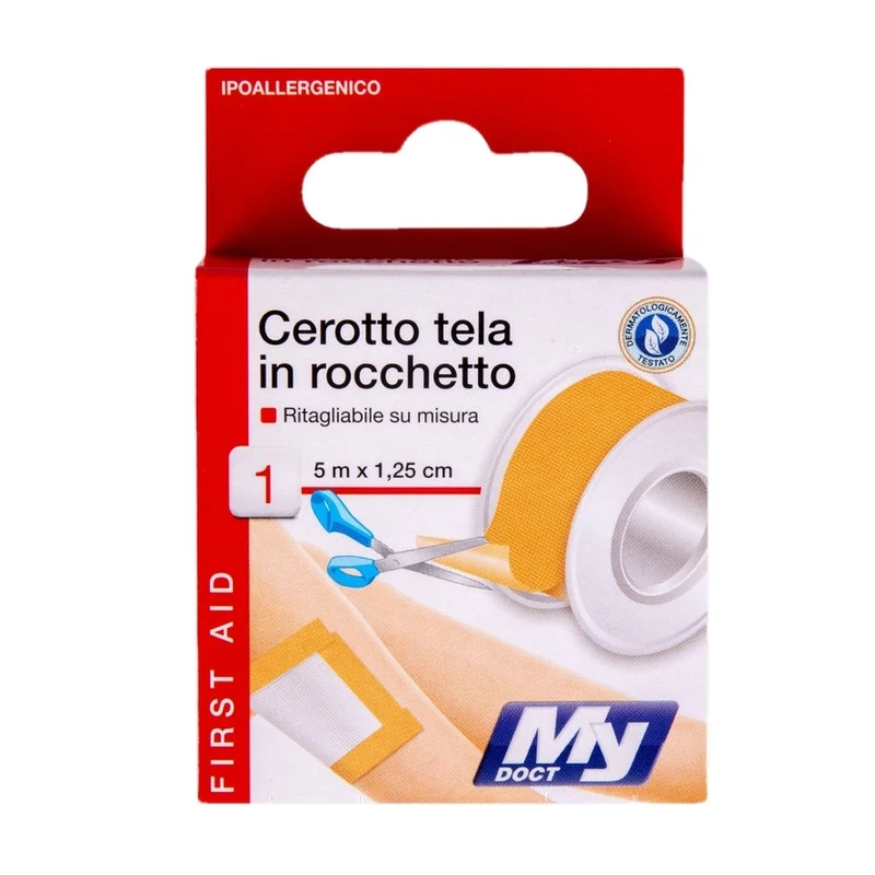 MyDoct Cerotto Tela In Rocchetto 5Mx125Cm