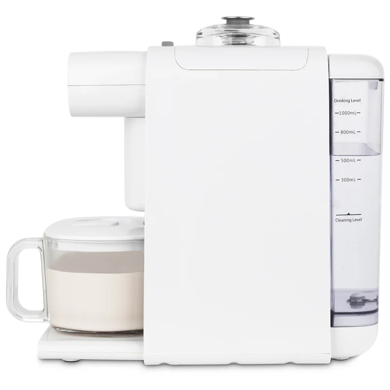 Ⓜ️🔵🔵🔵 H.Koenig NATY210 - Produttore di latte vegetale, CON RICETTARIO, SENZA BPA, lavabile in lavastoviglie, puoi usare soia, avena, riso, noci, semi o frutta secca!
