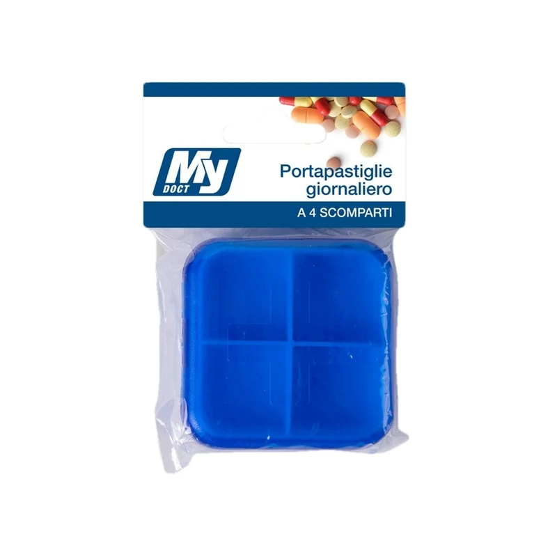 MyDoct Portapastiglie Giornaliero 4 Scomparti