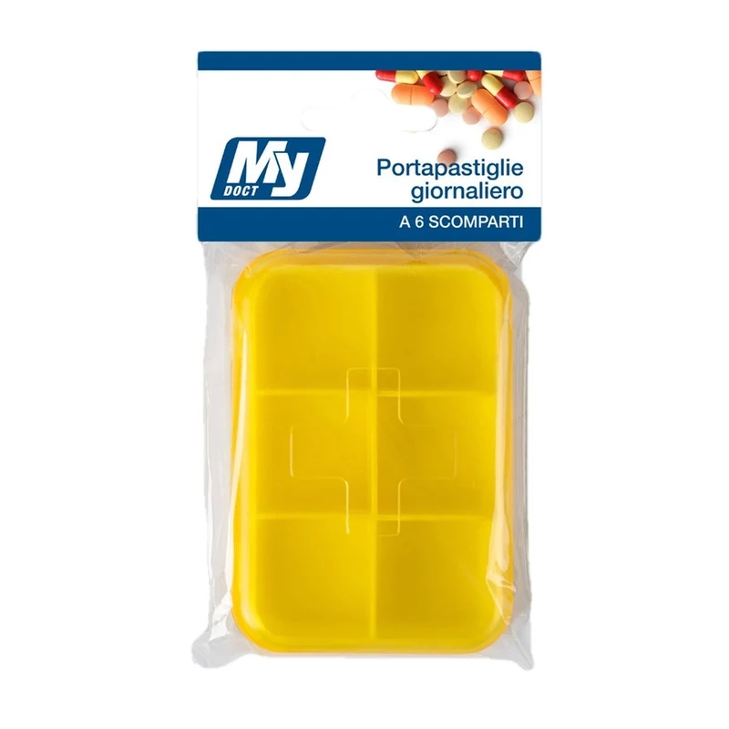 MyDoct Portapastiglie Giornaliero 6 Scomparti