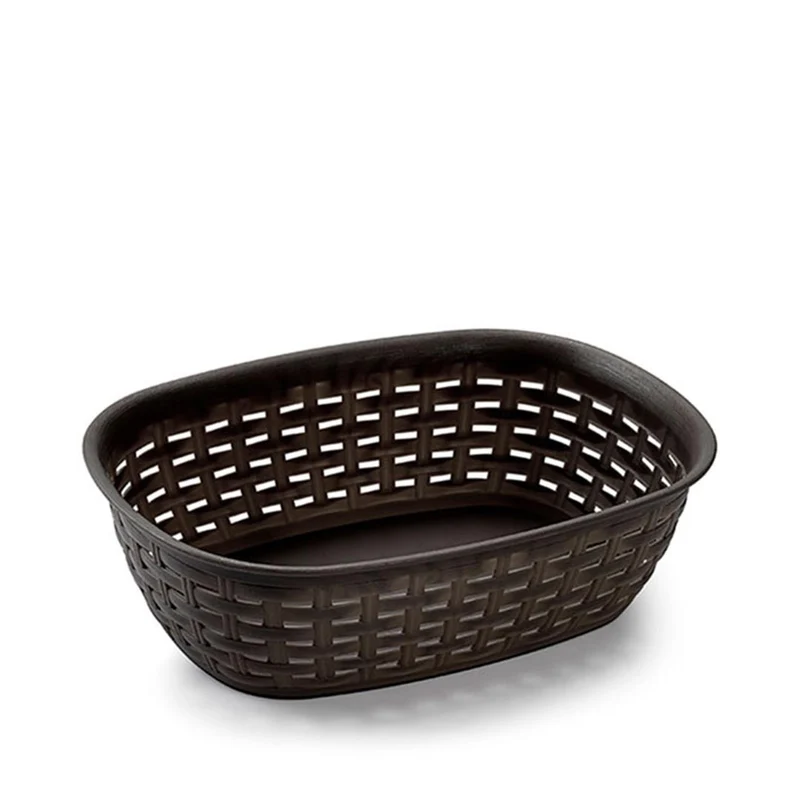 PlasticForte® Cesta Rattan Multiuso assortimento casuale