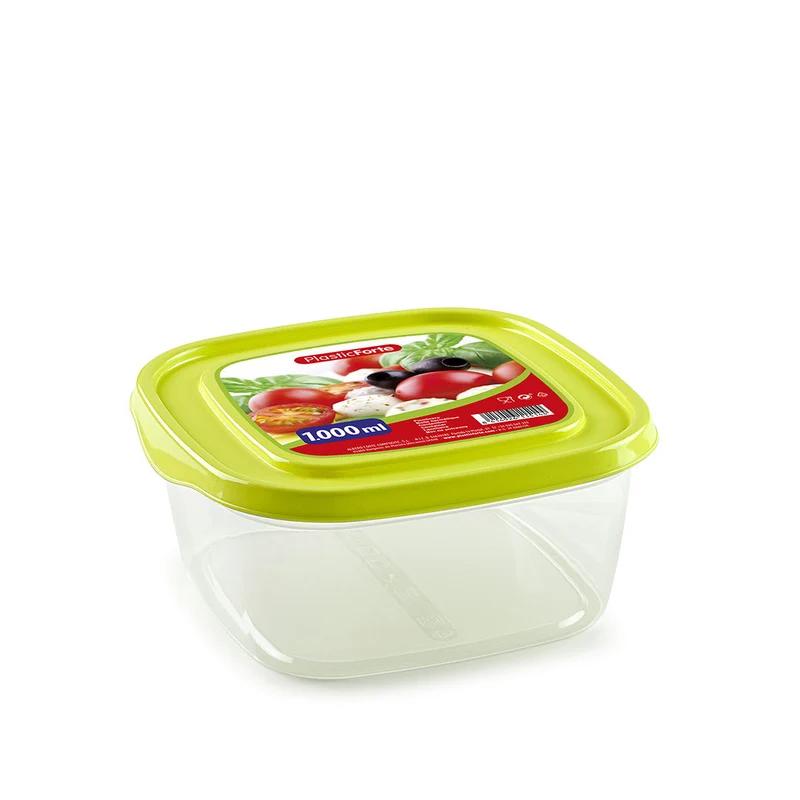 PlasticForte® Contenitore Basic Quadrato 1L