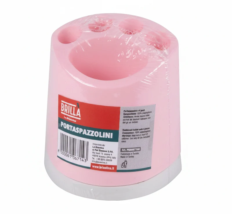 Brillà Portaspazzolini Denti 4 Posti