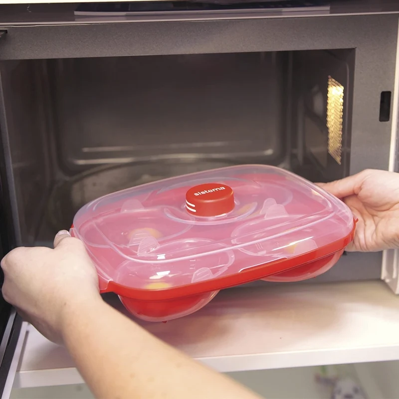 Sistema® Cuociuova PP microwave 4P -1150