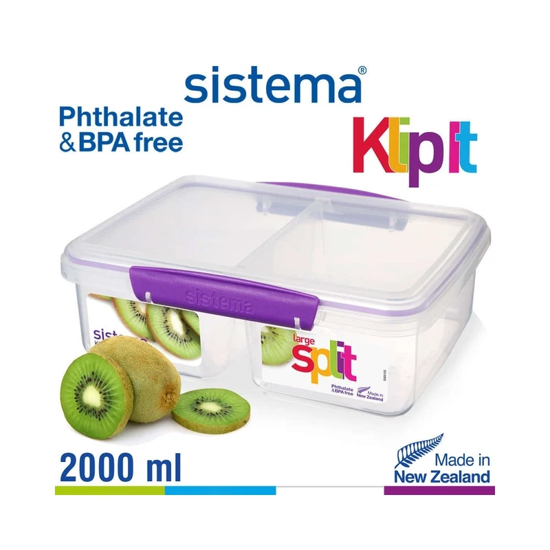 Sistema® Contenitore Accents 2 scomparti KLIP IT™