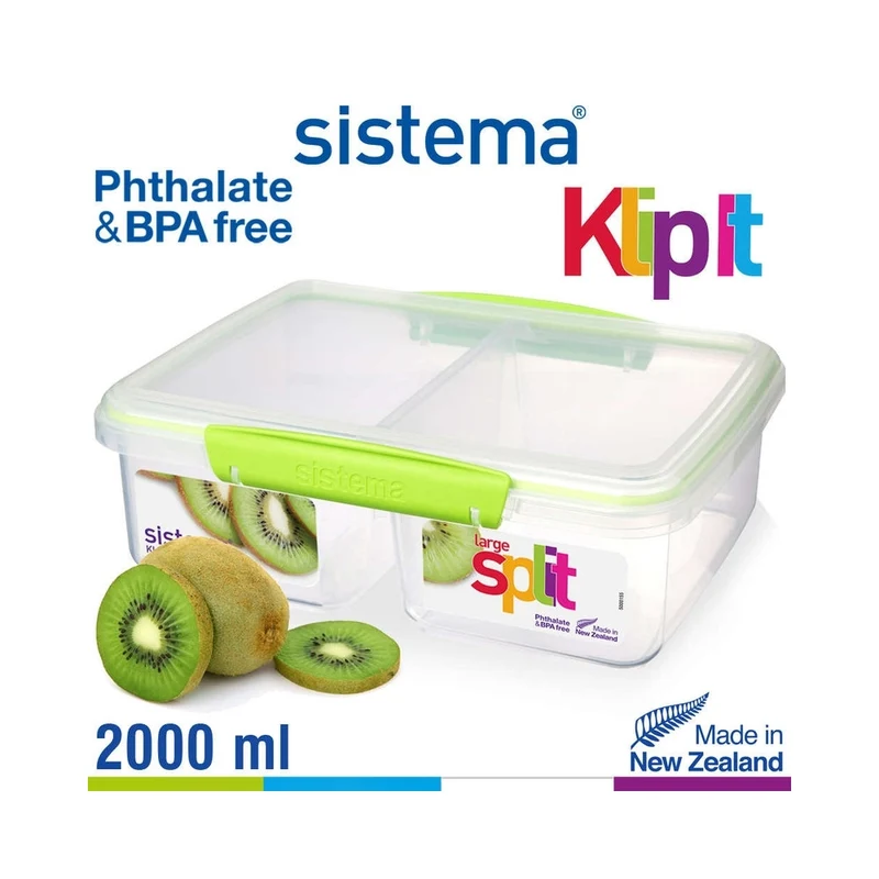 Sistema® Contenitore Accents 2 scomparti KLIP IT™