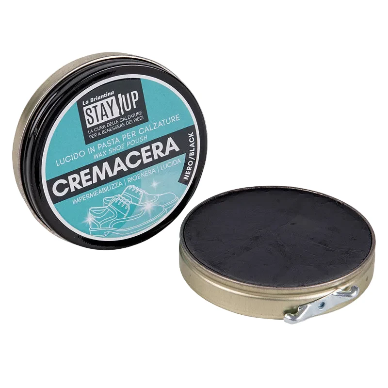 Brillà Lucido Cremacera Nero Per Calzature