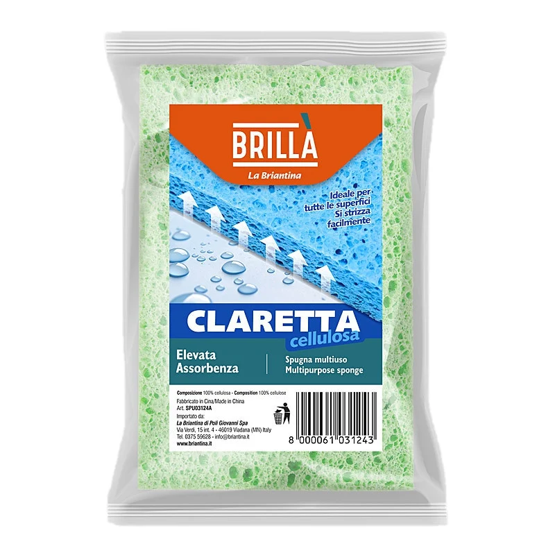 Brillà Spugna pavimento claretta 14x9cm
