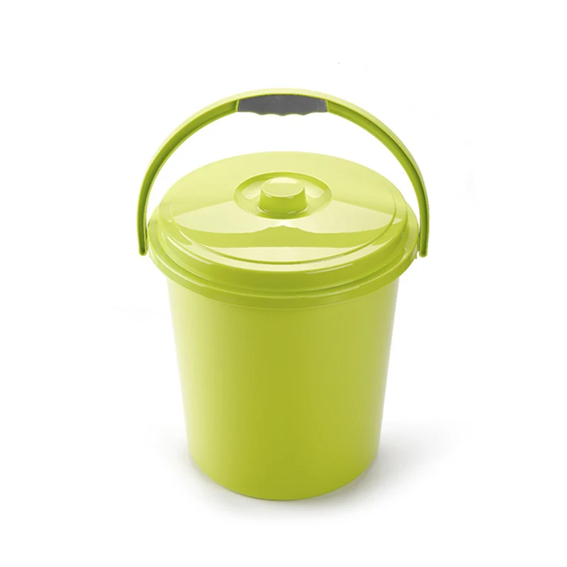 PlasticForte® Bidone Con Coperchio Eco 21l
