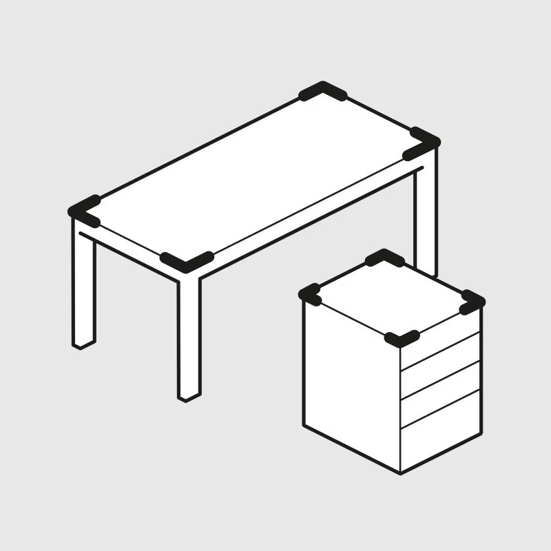 Brillà Paraspigoli In Pvc Antiurto 6Pz