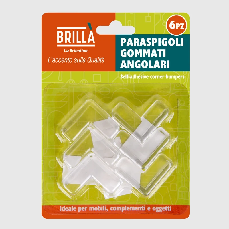 Brillà Paraspigoli In Pvc Antiurto 6Pz