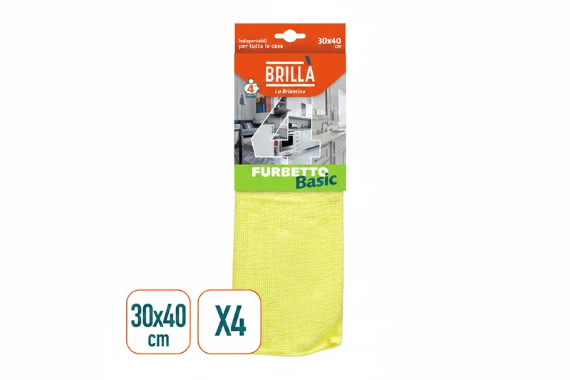 Brillà Panni Furbetto 30X40Cm 4Pz