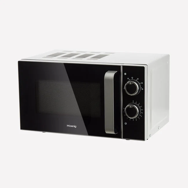 Ⓜ️🔵🔵🔵 H.Koenig VIO4 - Forno a microonde compatto e potente, 20 litri, diametro del piatto 24,5 cm, 700W