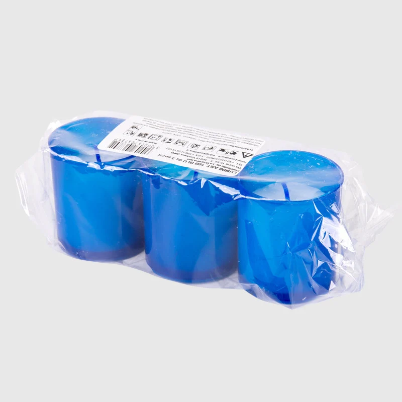 Brillà Lumini Art 10/B 3 Pz Blu Durata 20 Ore