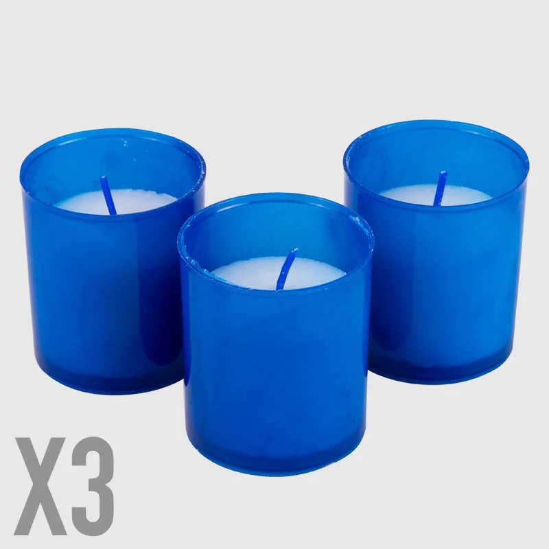 Brillà Lumini Art 10/B 3 Pz Blu Durata 20 Ore